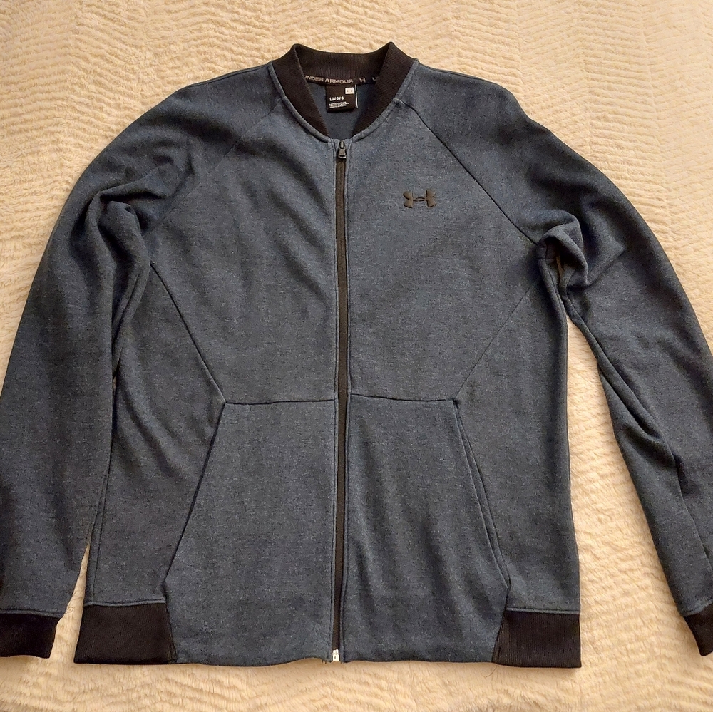Under Armour Blue Zip Up Jacket